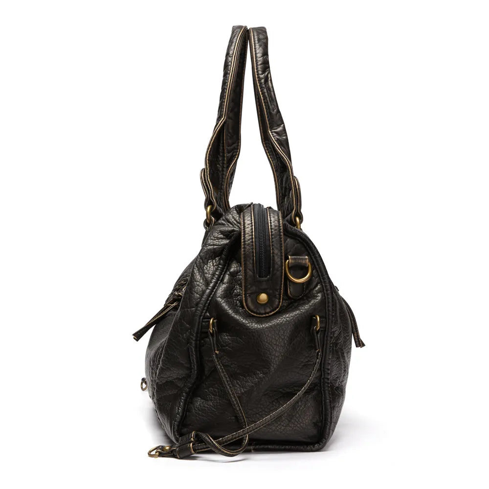 Black Handbag for Classes - Rachel