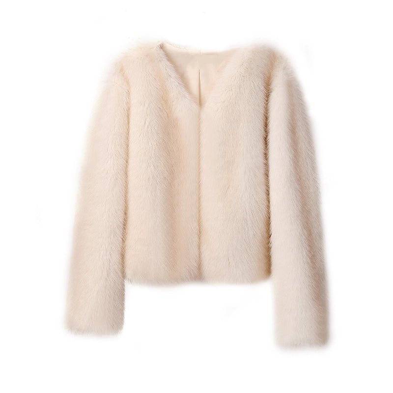 Grace™ - Synthetic Fur Coat