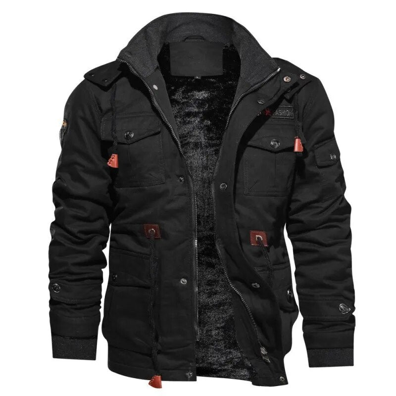 AK Fashion - Military winter jacket for men