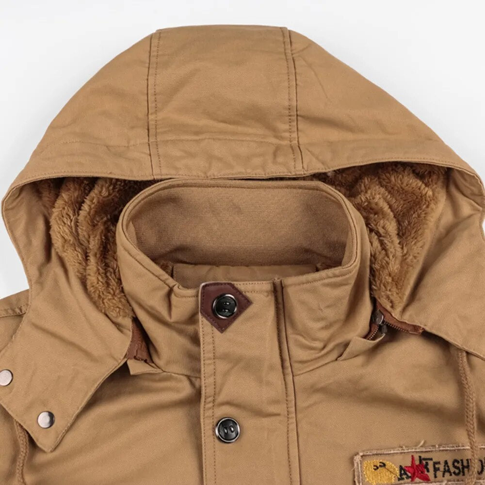 AK Fashion - Military winter jacket for men