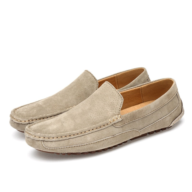 Suede loafer