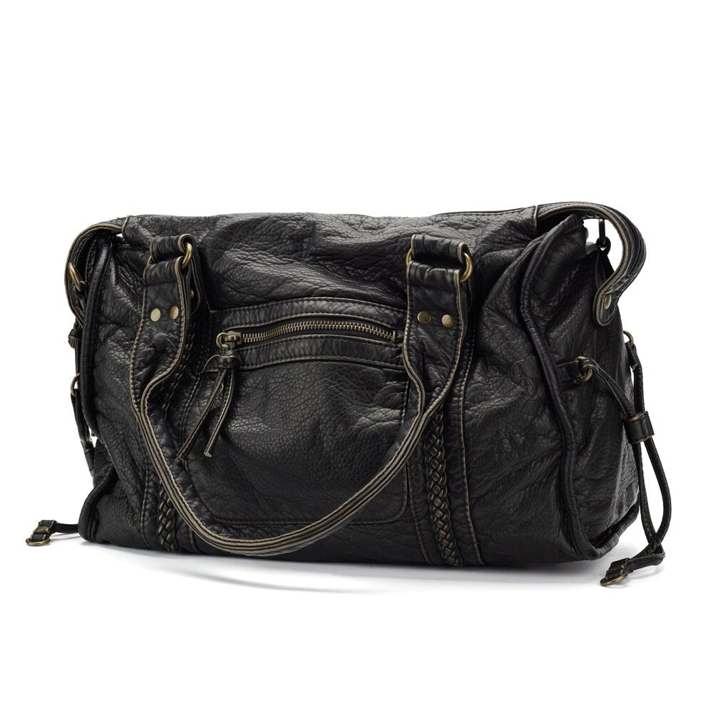 Black Handbag for Classes - Rachel