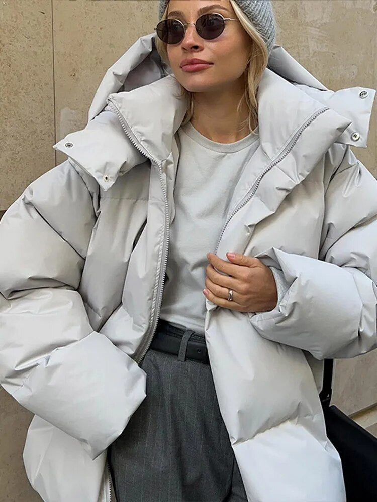 Arabella - Stylish Oversized Jacket with Hood