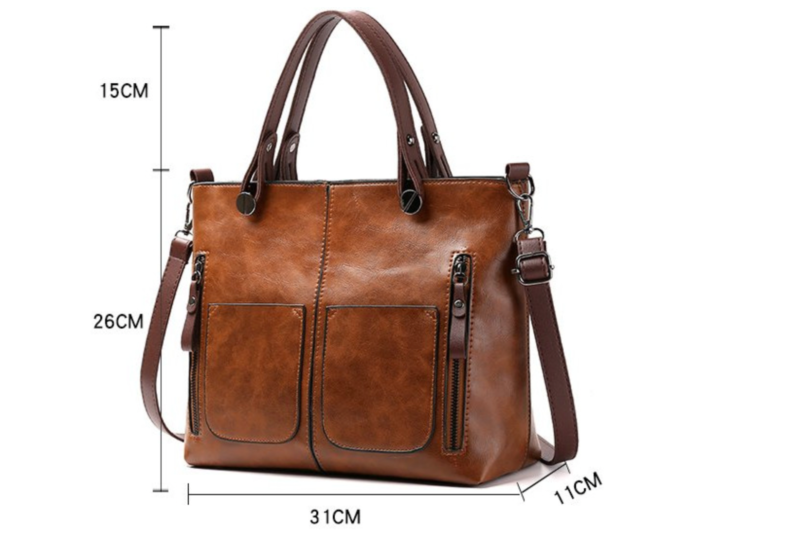 Old-fashioned shoulder bag