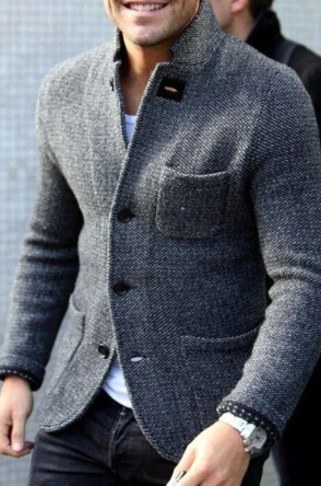 Elegant men's cardigan