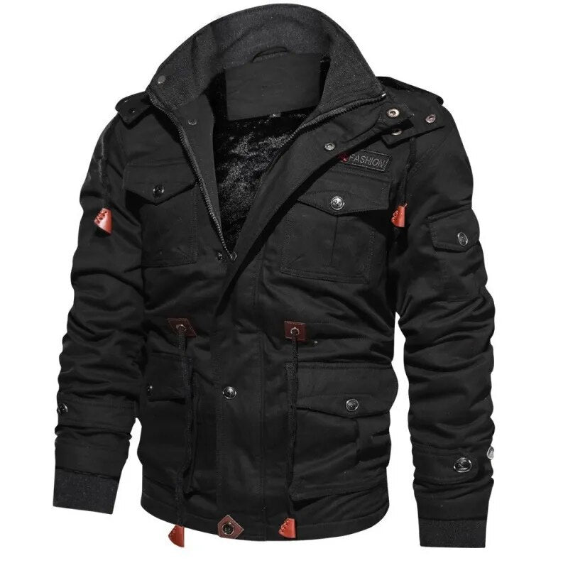 AK Fashion - Military winter jacket for men