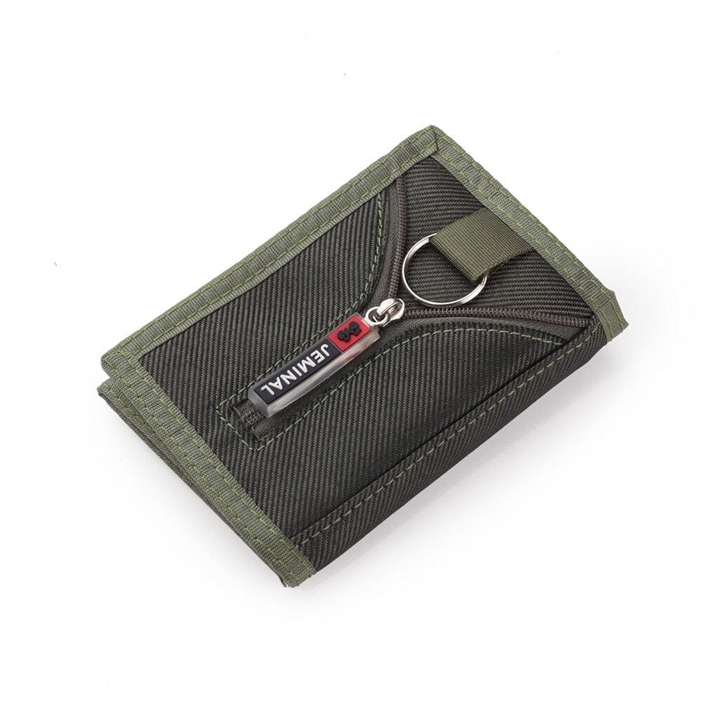 Trekker - Compact tactical wallet with zip pocket