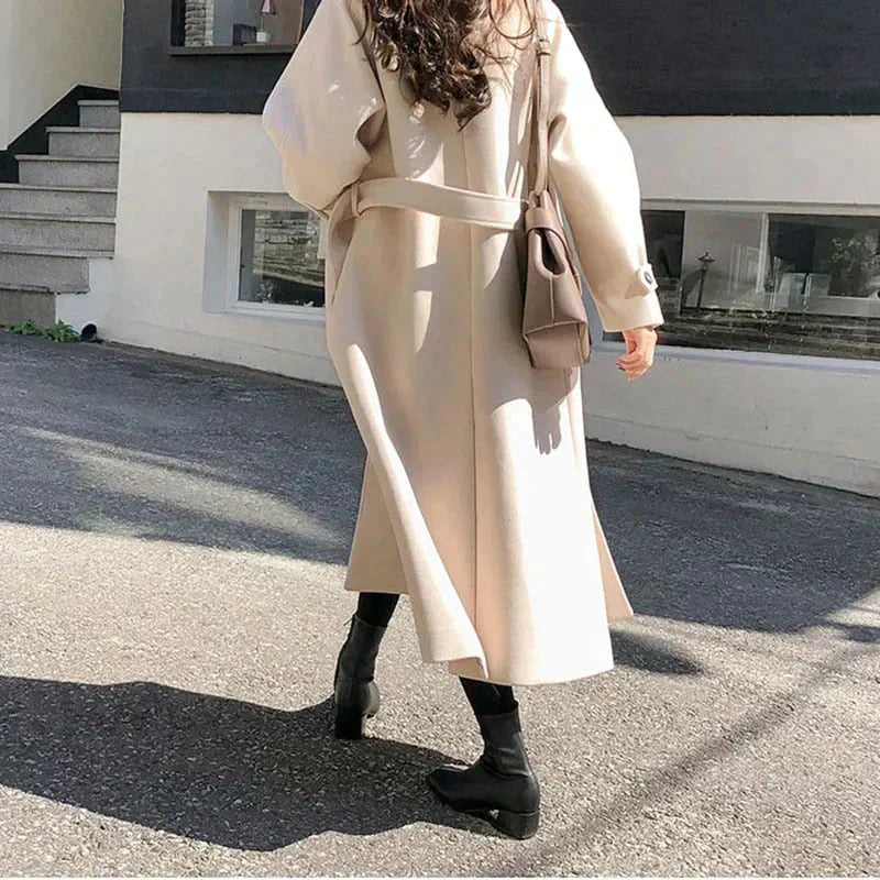 Stylish long ladies' jacket