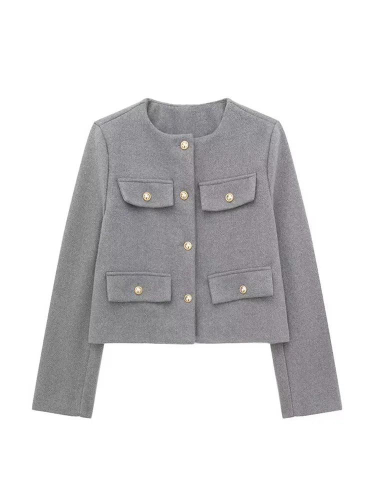 Eloise - Chic Button-Up Jacket