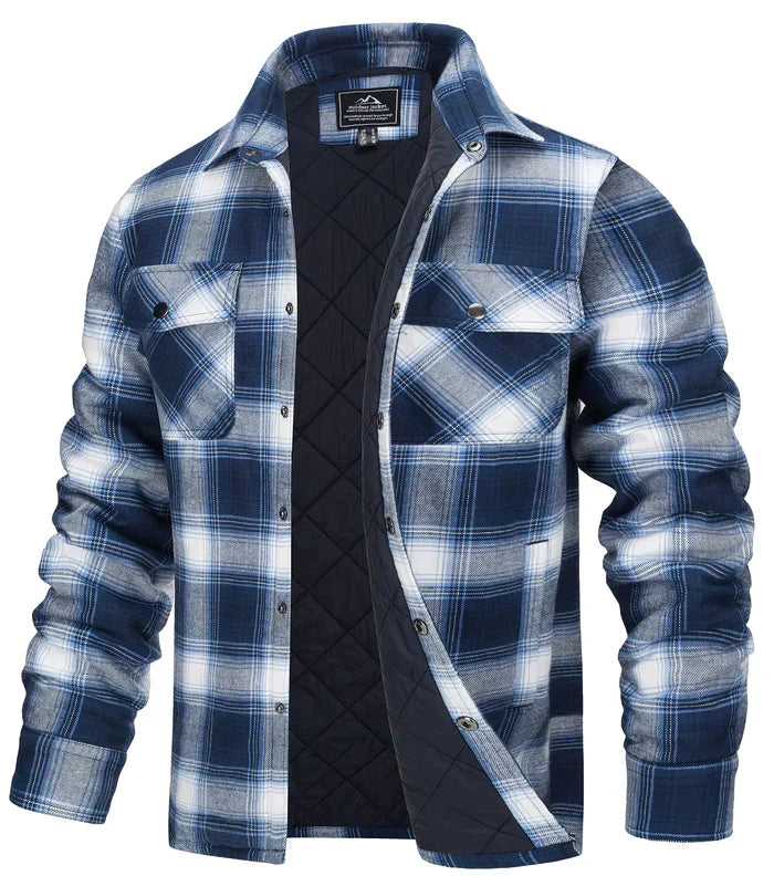 Lined flannel jacket