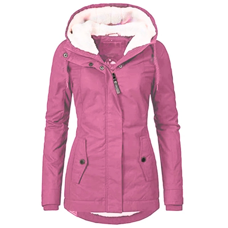 Wind and waterproof weather protection for women