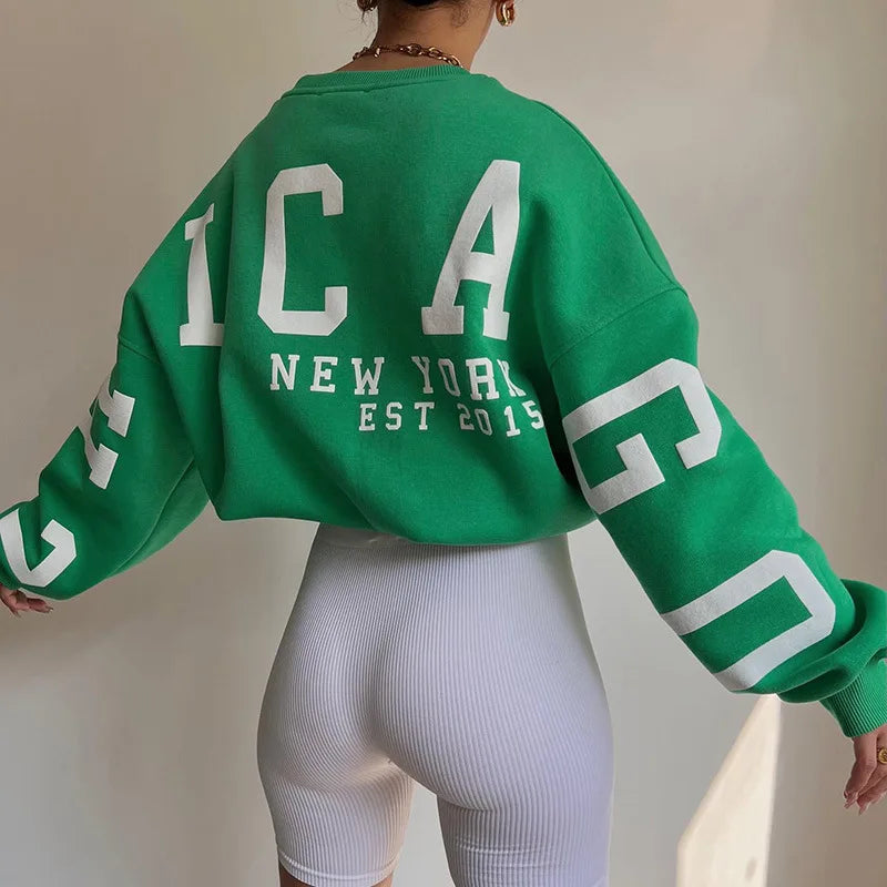 Long sleeve sweatshirts for women