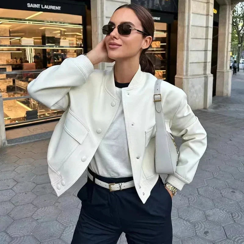 Nathalia - elegant chic bomber jacket