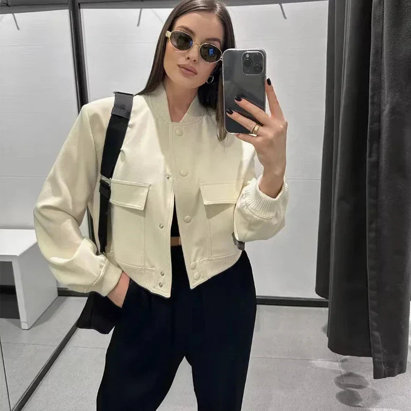 Nathalia - elegant chic bomber jacket