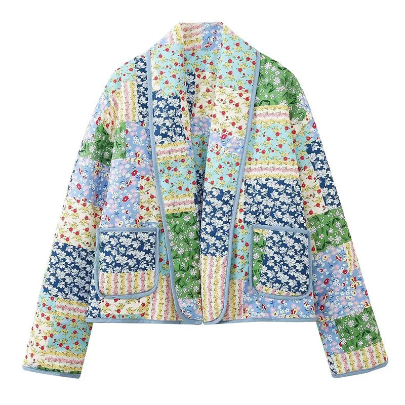 Nancy - casual printed chic jacket