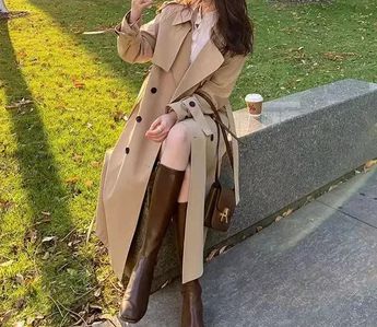 Adela - Elegant Women's Trench Coat