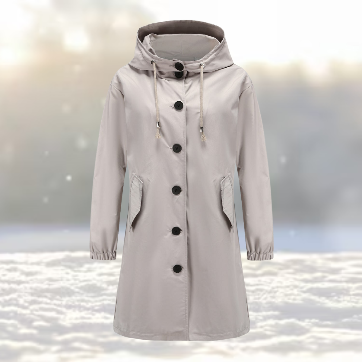 Mitzie - Hooded trench coat