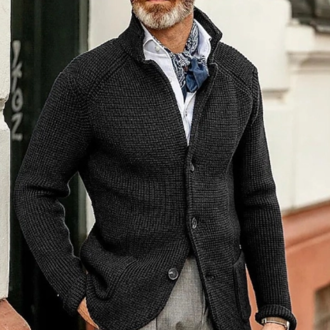 Mathew | Winter Warm Knitted Cardigan For Men