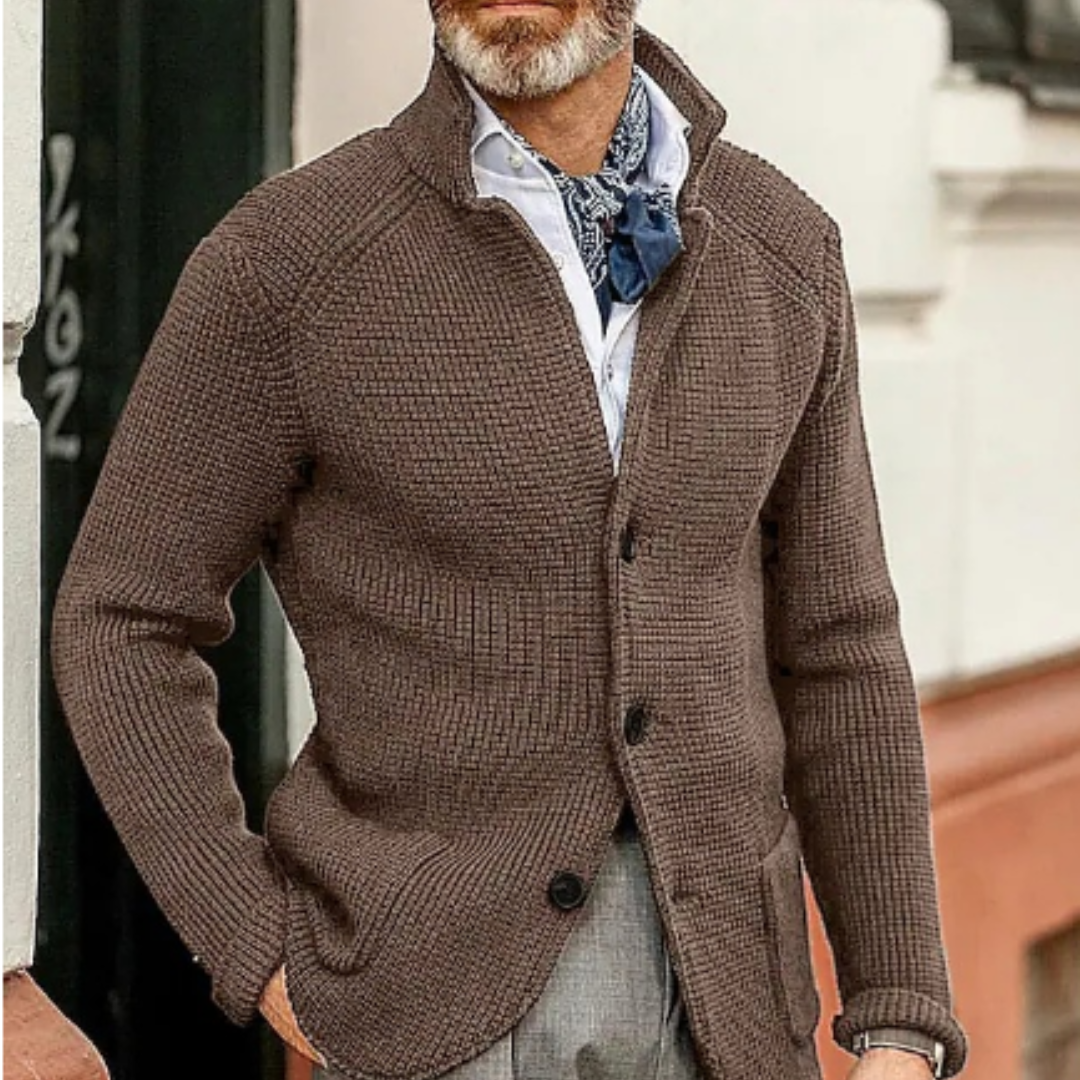 Mathew | Winter Warm Knitted Cardigan For Men