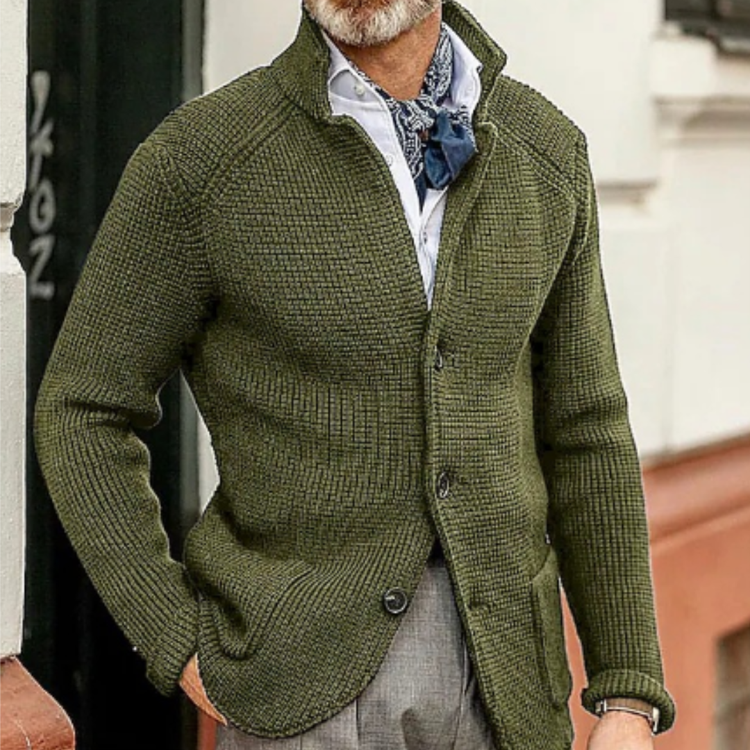 Mathew | Winter Warm Knitted Cardigan For Men