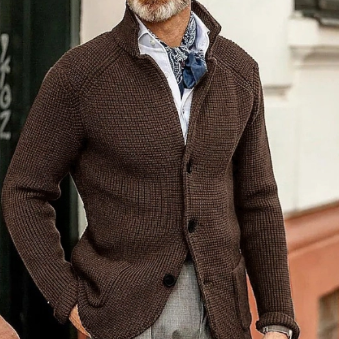 Mathew | Winter Warm Knitted Cardigan For Men