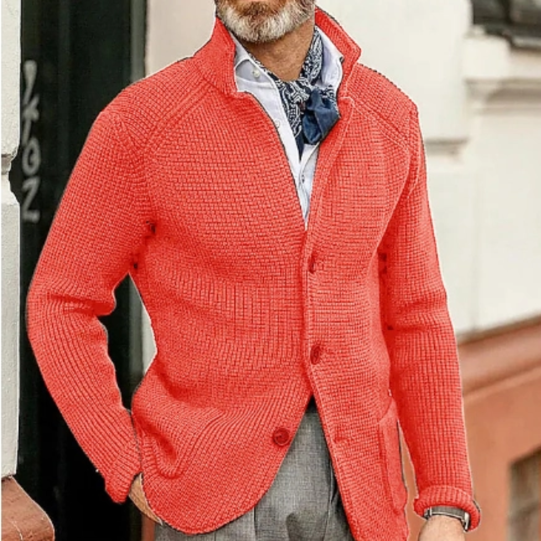 Mathew | Winter Warm Knitted Cardigan For Men