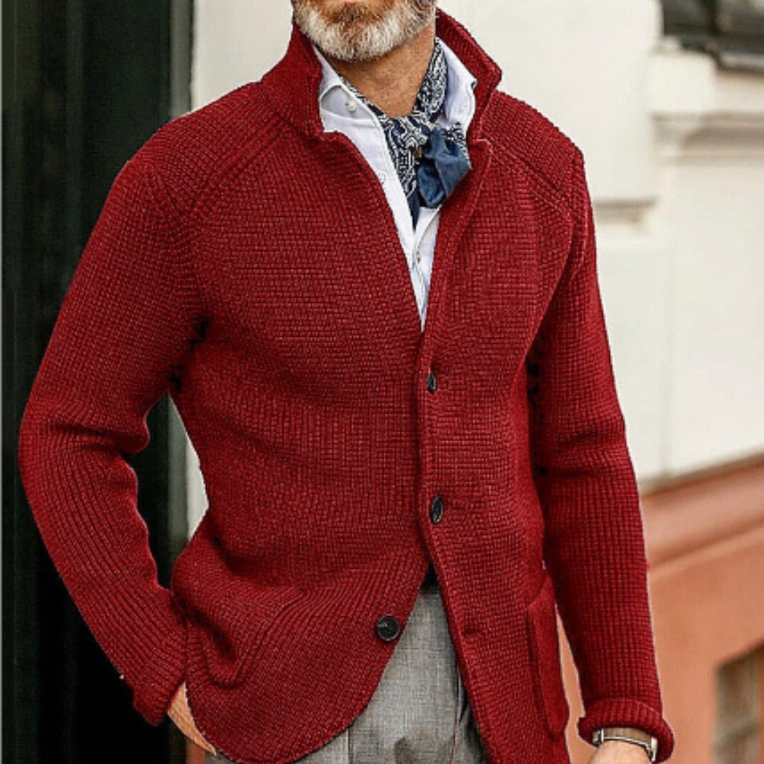 Mathew | Winter Warm Knitted Cardigan For Men