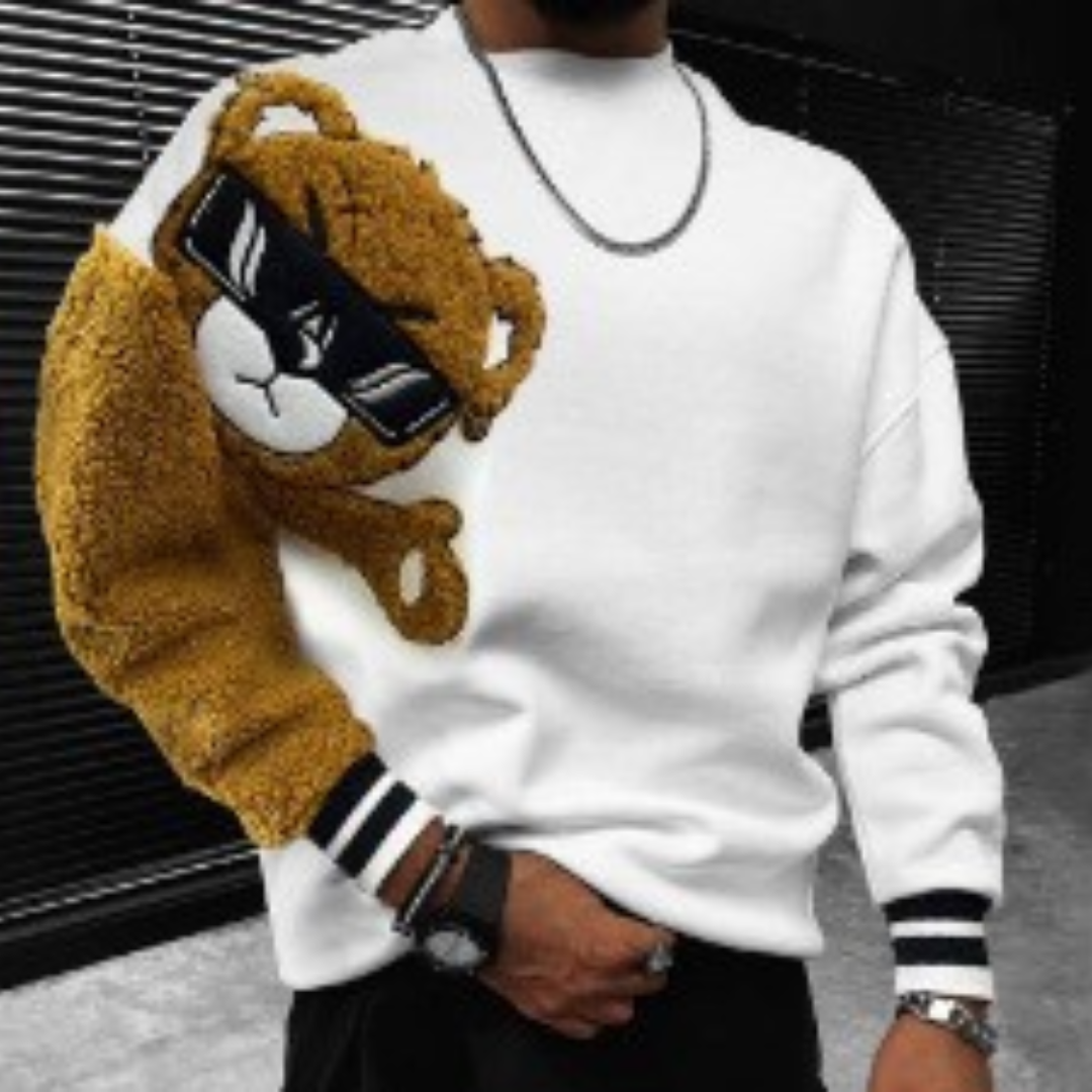 Trueta | 3D Print Winter Sweatshirt for Men