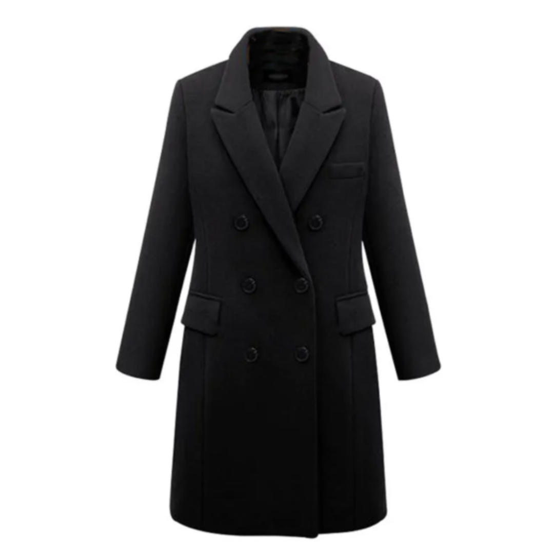 Wendelgardim | Winter Long Trench Coat For Women