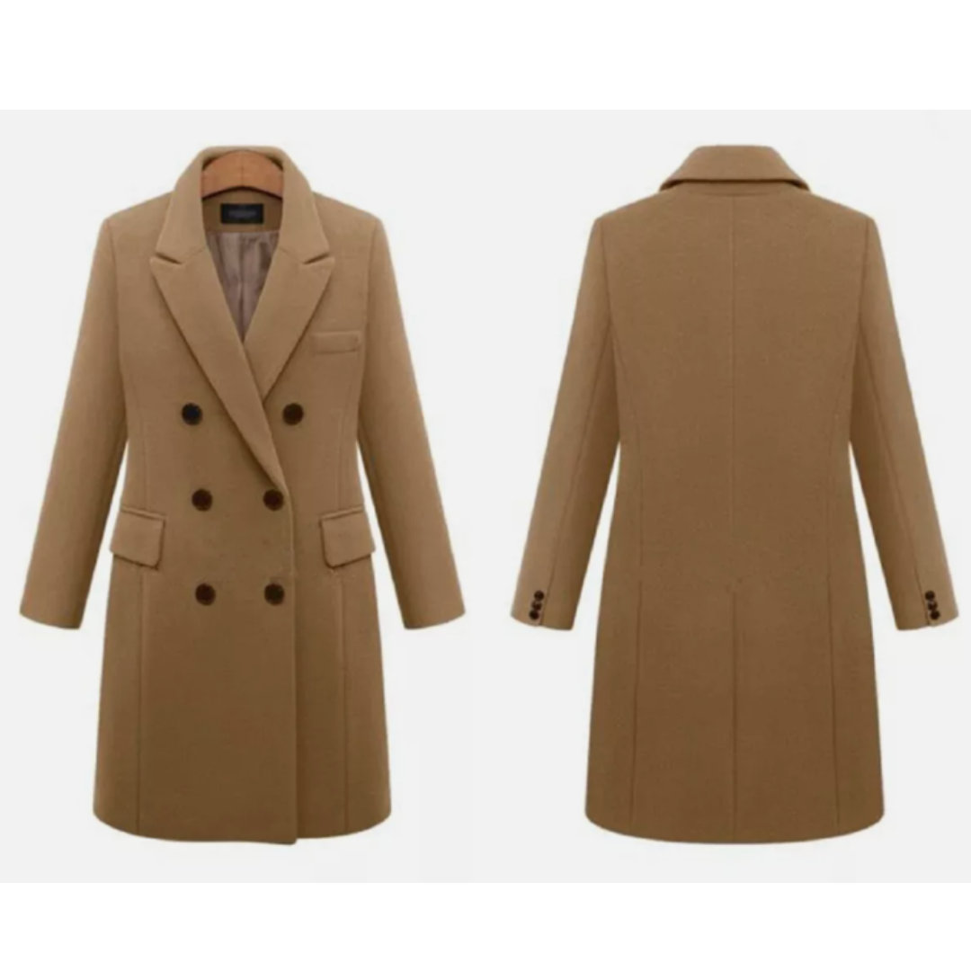 Wendelgardim | Winter Long Trench Coat For Women