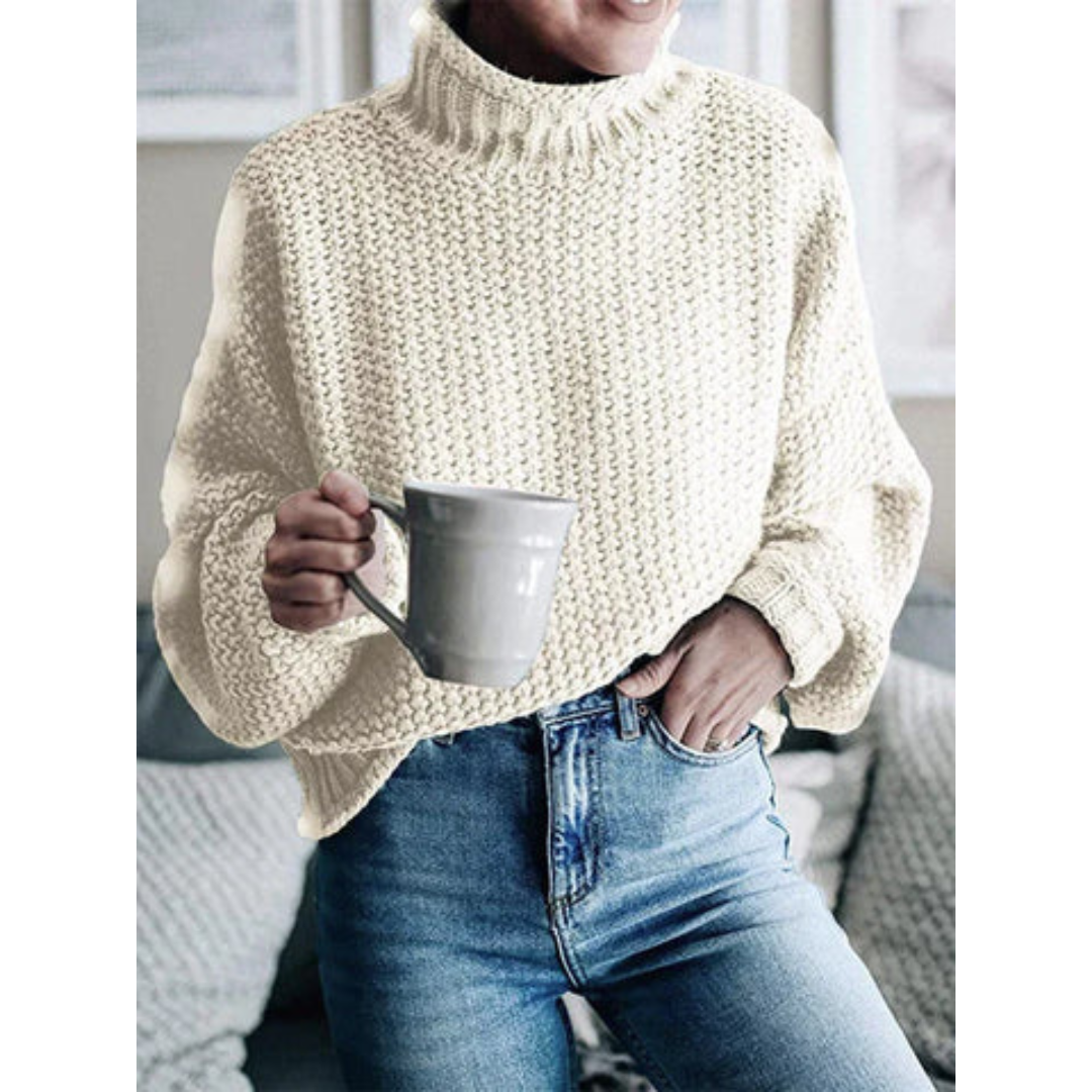 Serah | Winter Turtleneck Knitted Sweater for Women