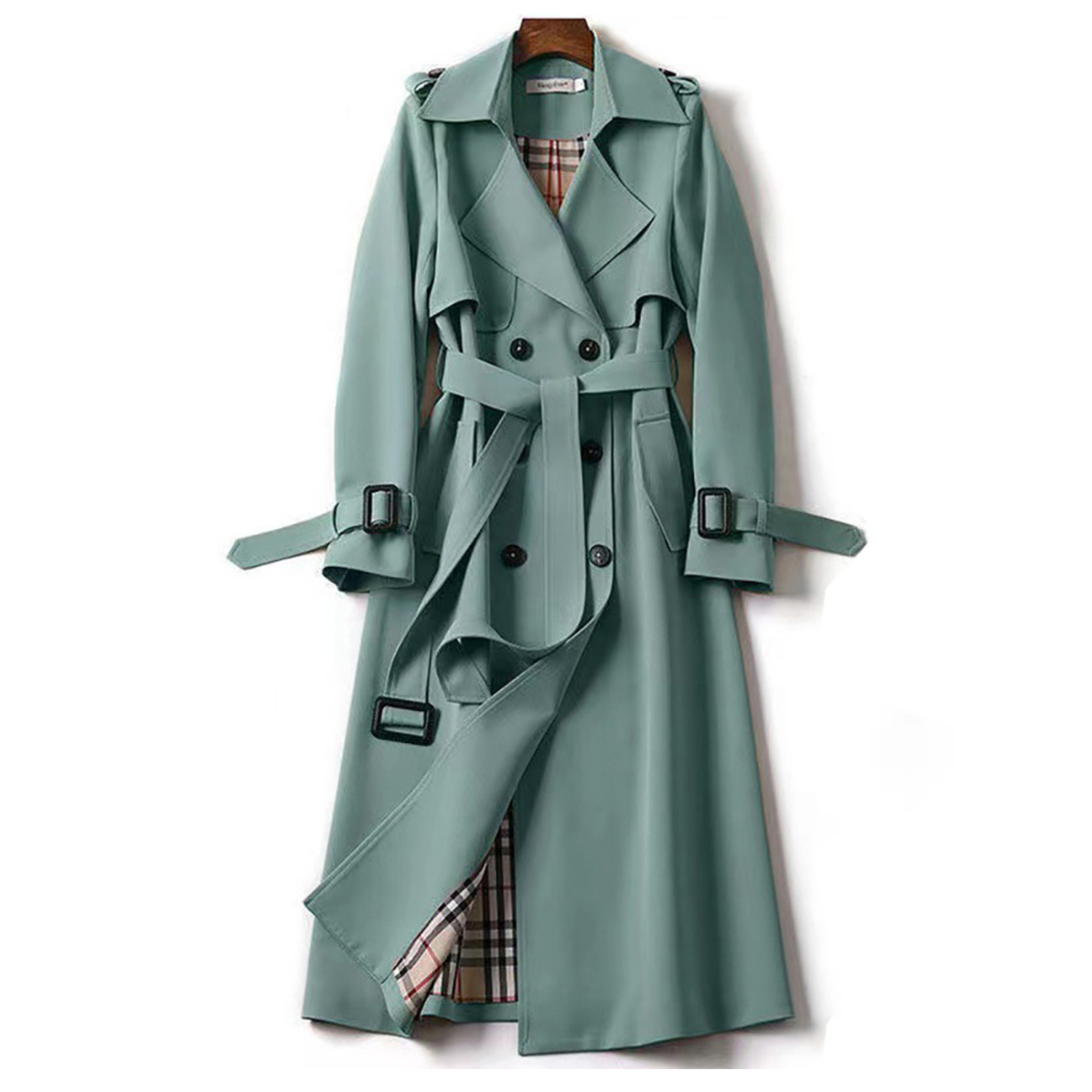 Women's Trench Coat with Classic Design