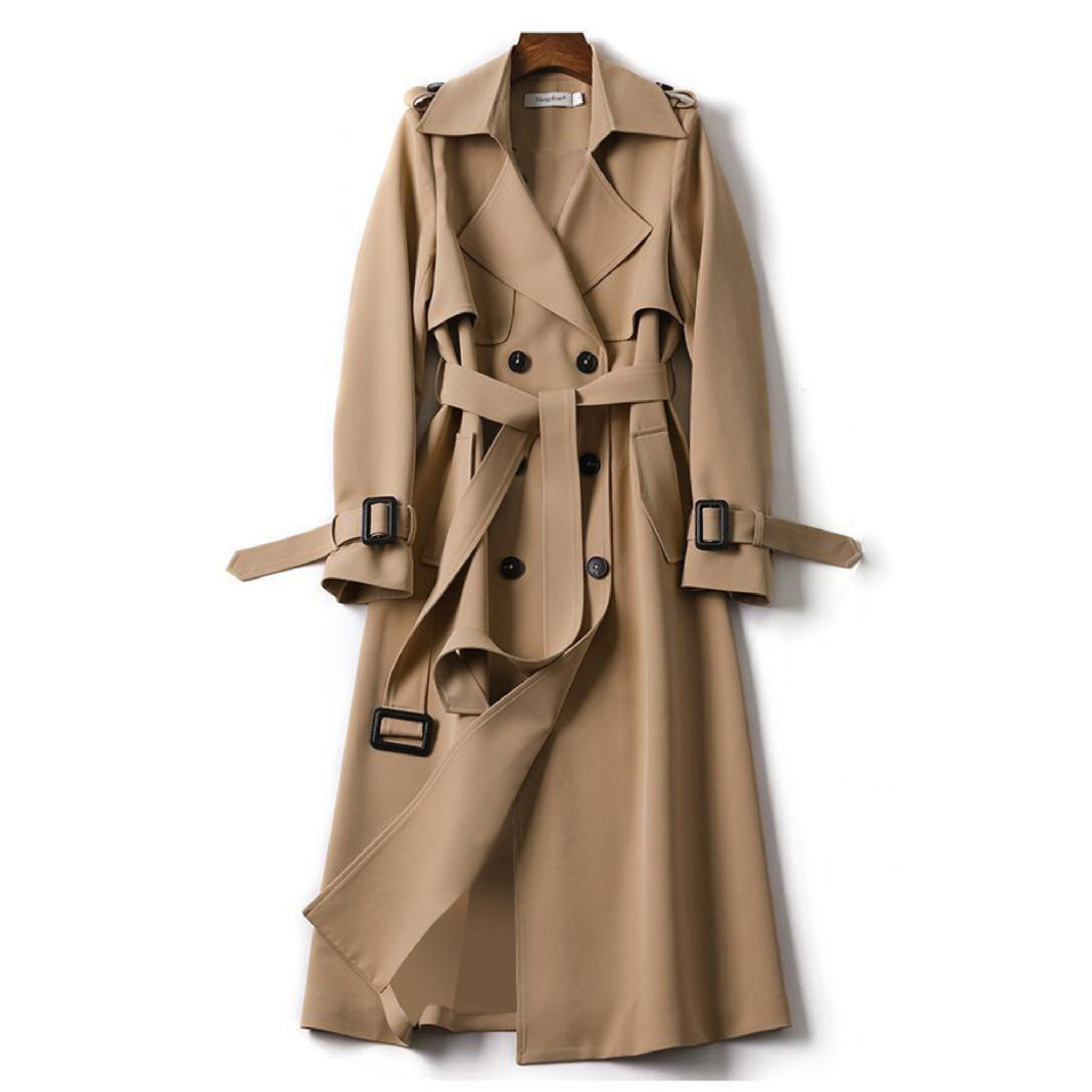 Women's Trench Coat with Classic Design