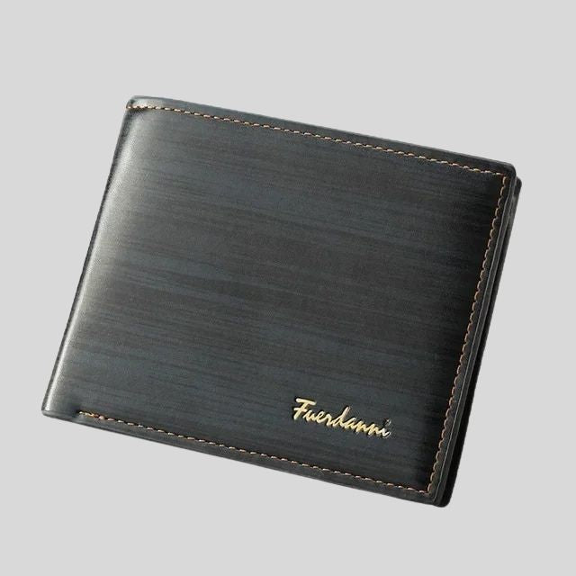 Ashton - Elegant wooden wallet with groove detail