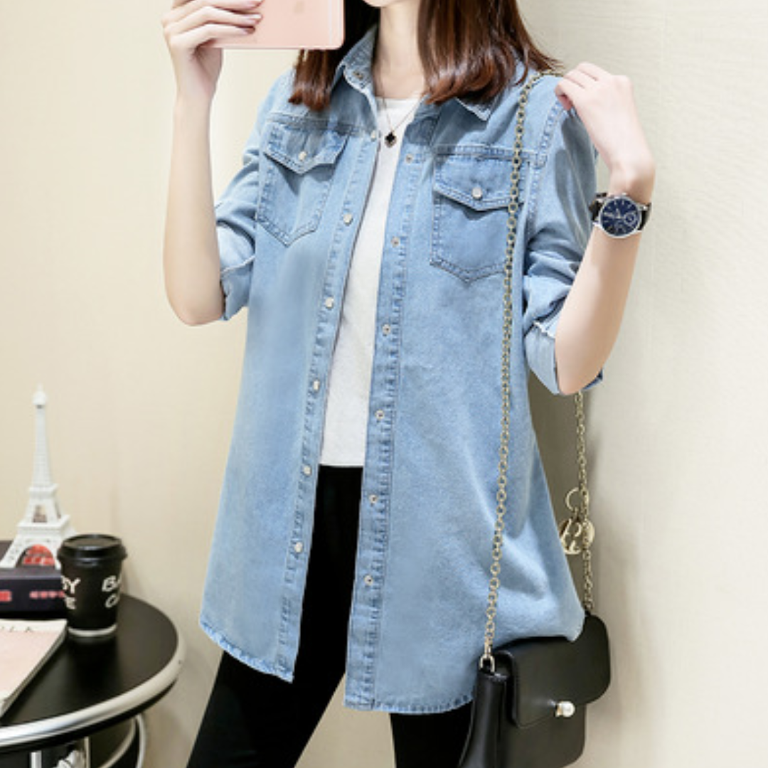 Kristianna - Long Denim Jacket