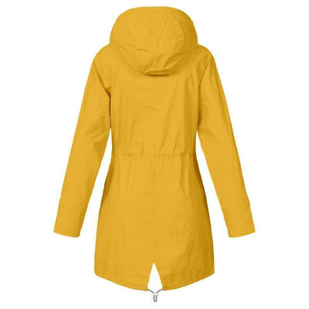 Ladies waterproof rain jacket