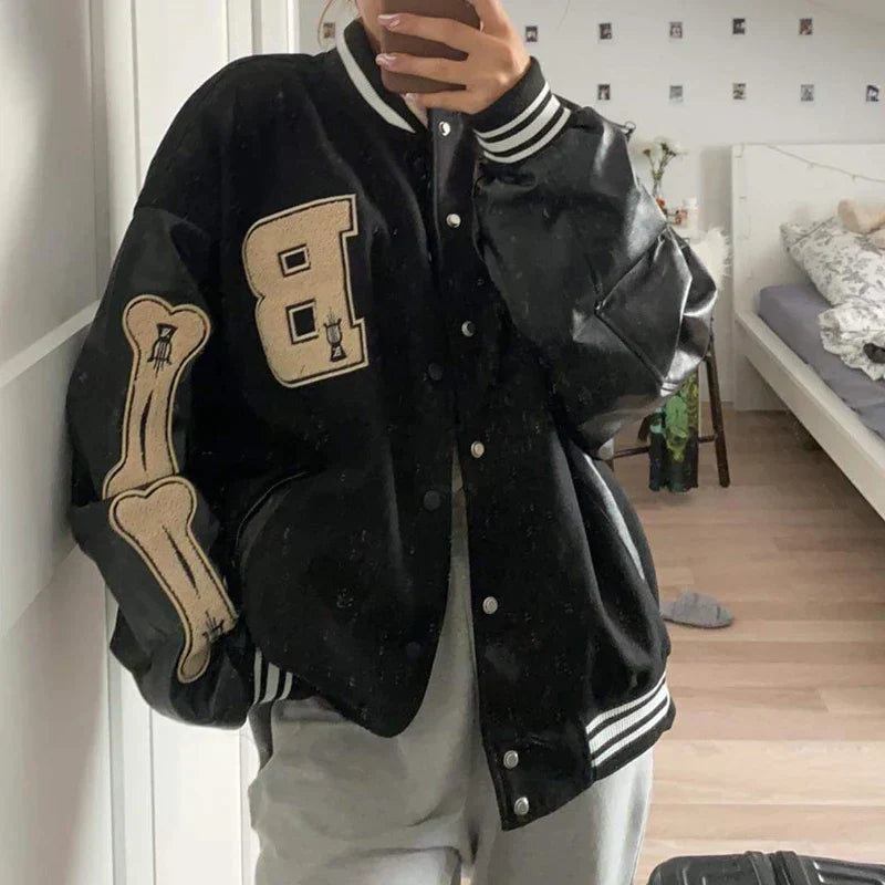 Gracie - Varsity Streetwear Bomber jacket