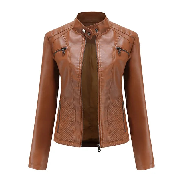 Stylish leather jacket