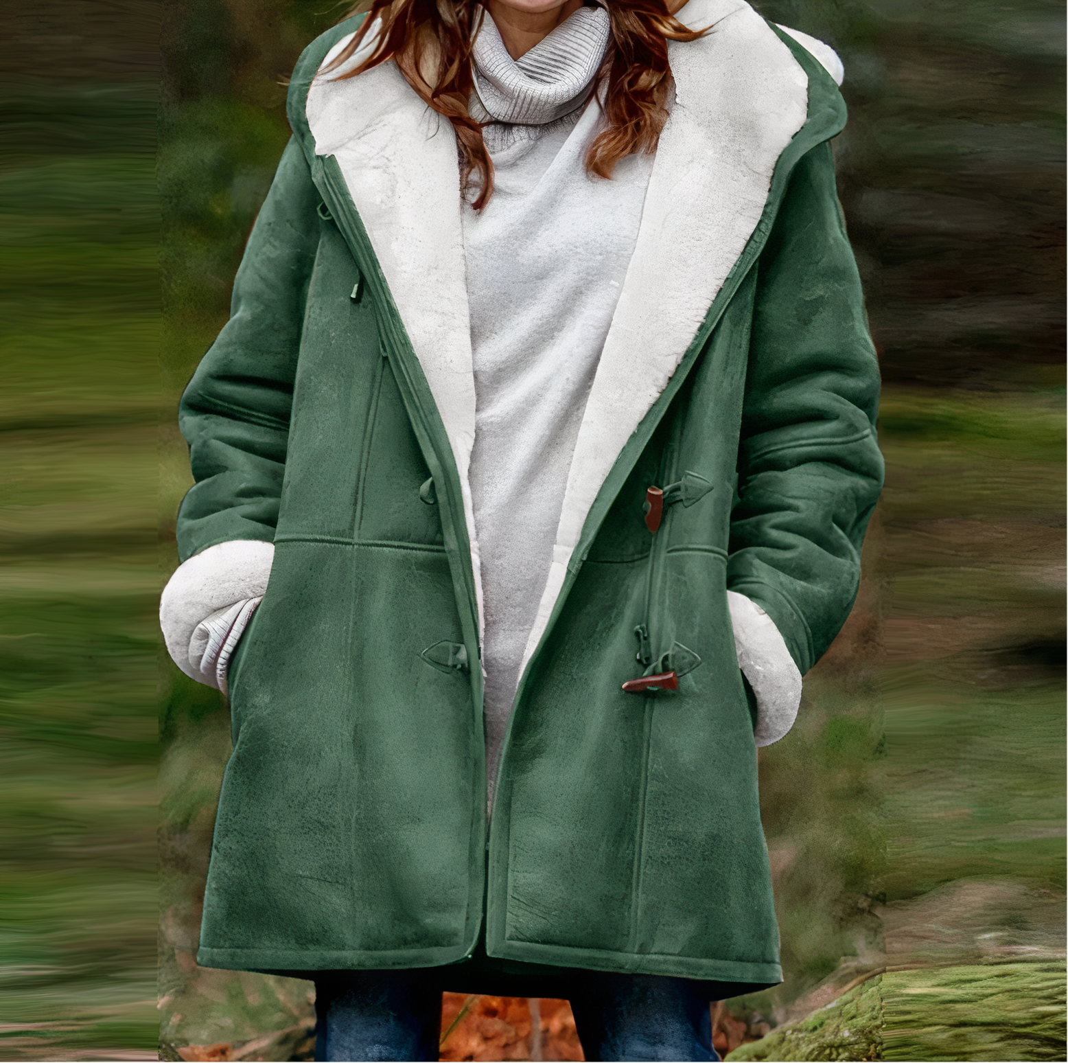 Amara - winter coat from samt