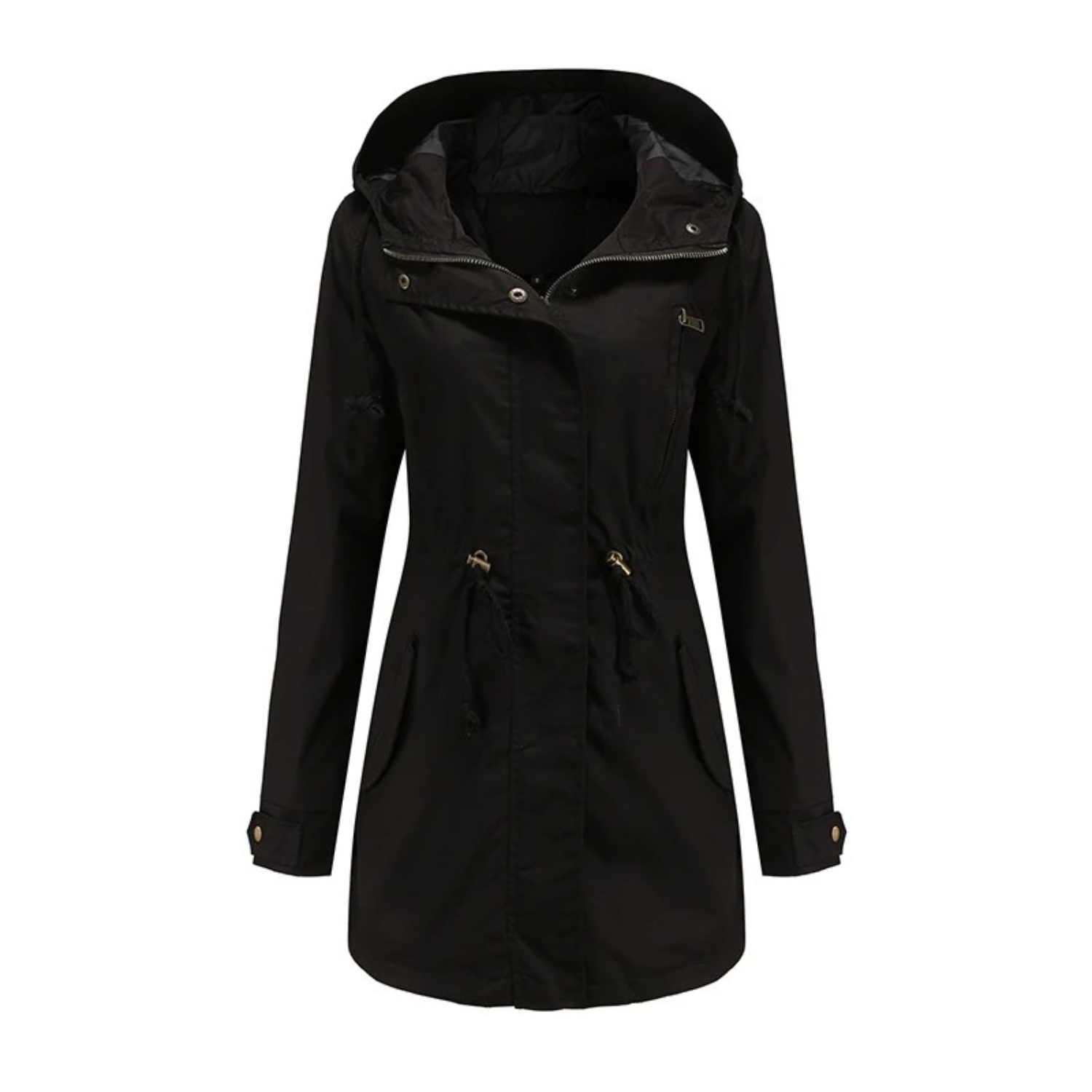 Long coat for women - waterproof for the summer