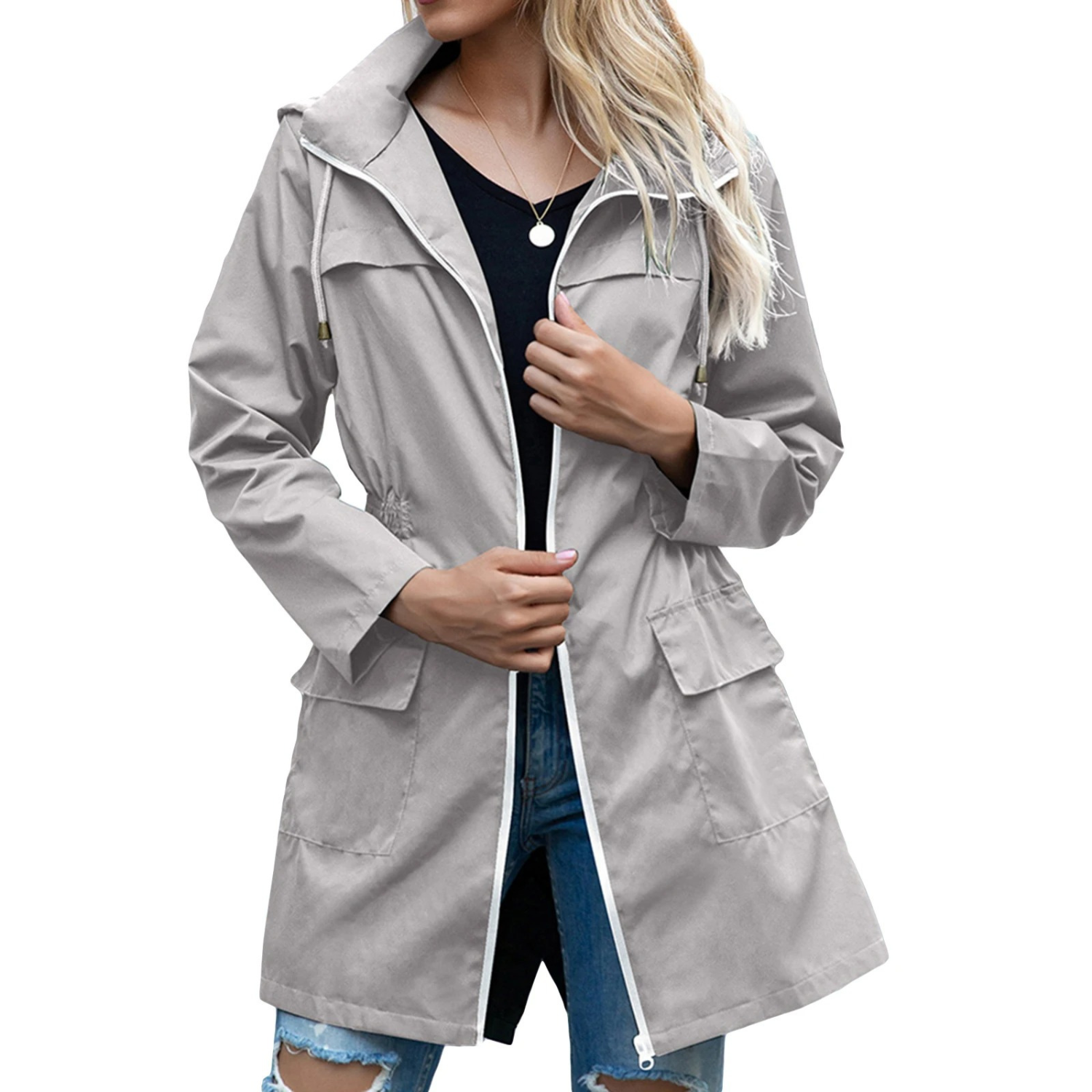 Waterproof windproof lightweight summer jacket