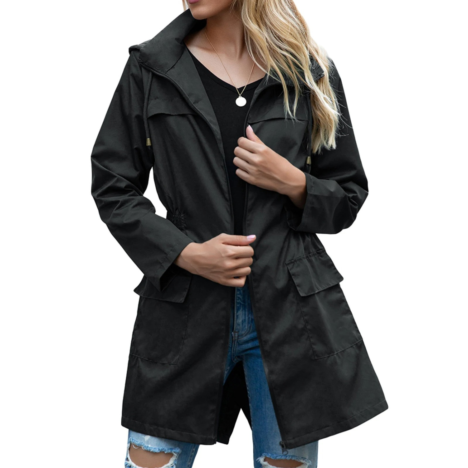 Waterproof windproof lightweight summer jacket