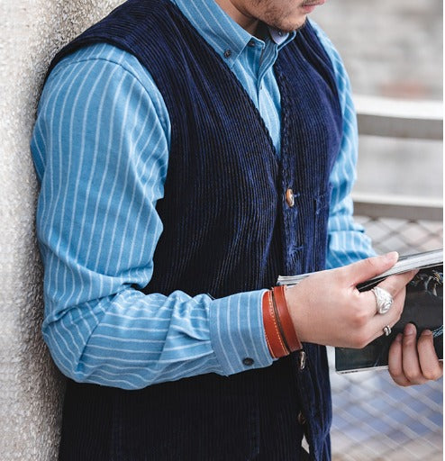 Men's Vest With Contemporary Flair