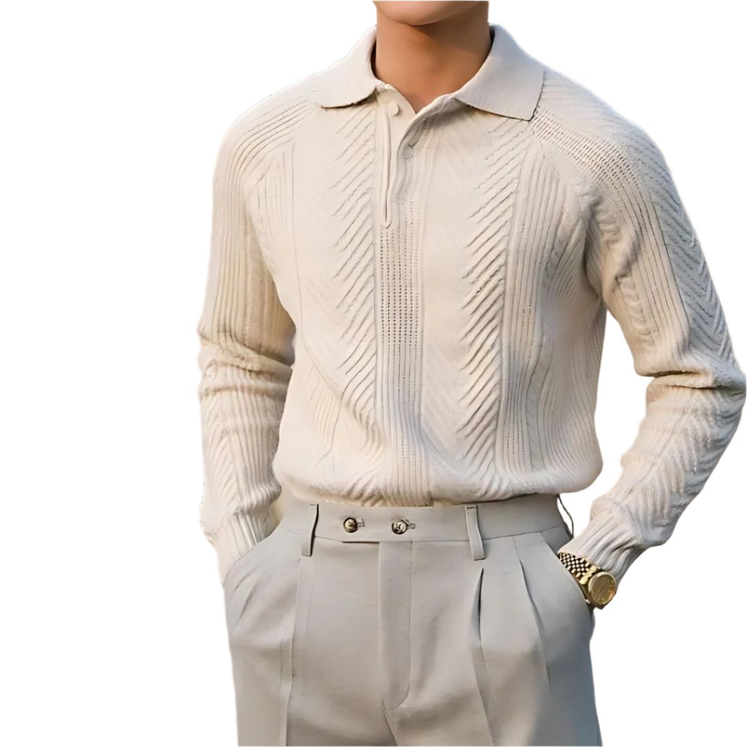 Men's Thick Knit Casual Sweater