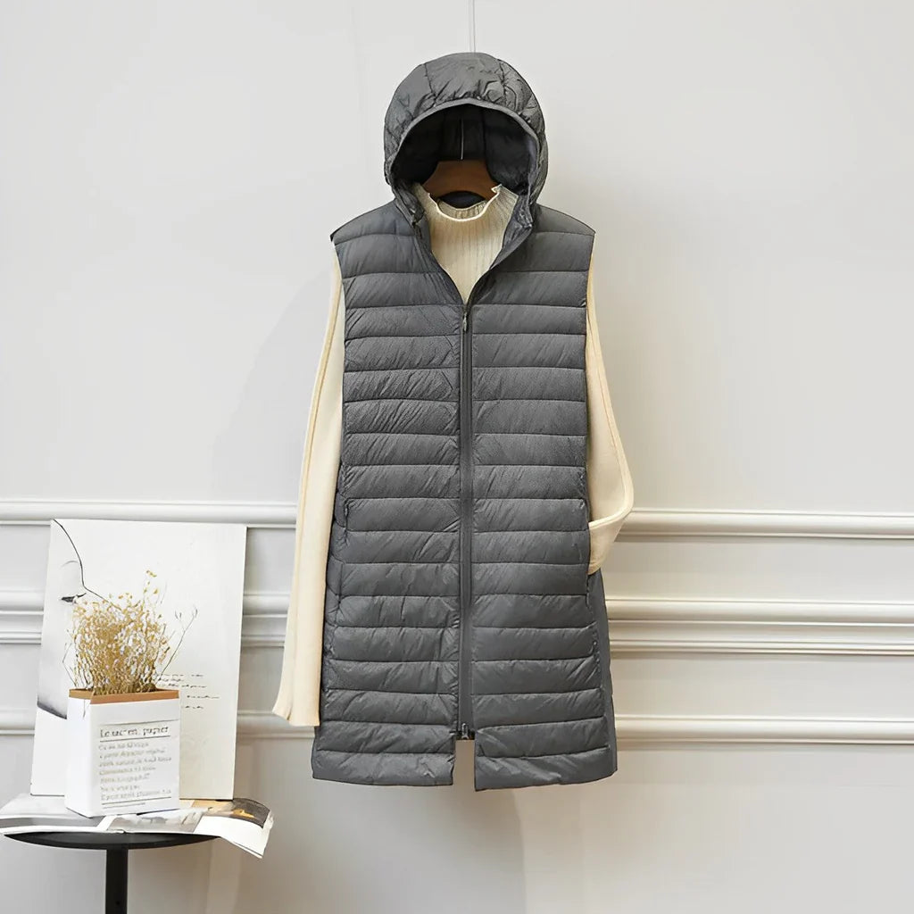 Irem™ - Long Padded Gilet