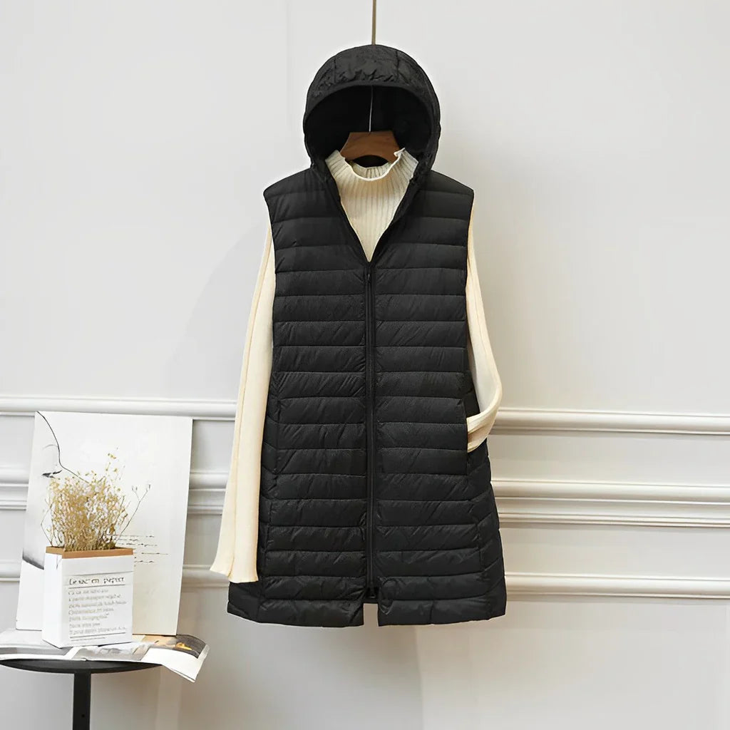 Irem™ - Long Padded Gilet