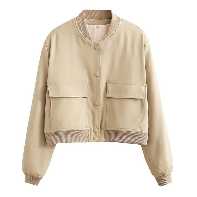 Chic bomber jacket for spring