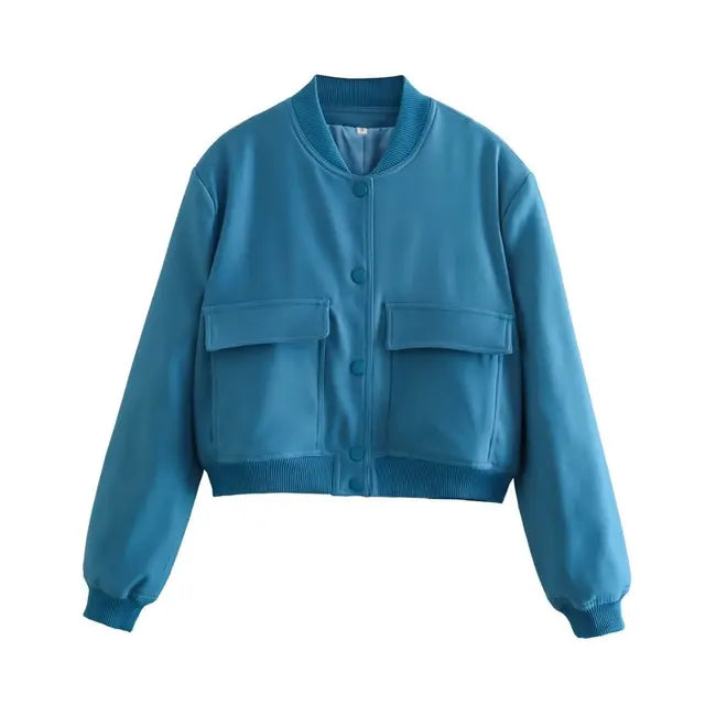 Chic bomber jacket for spring