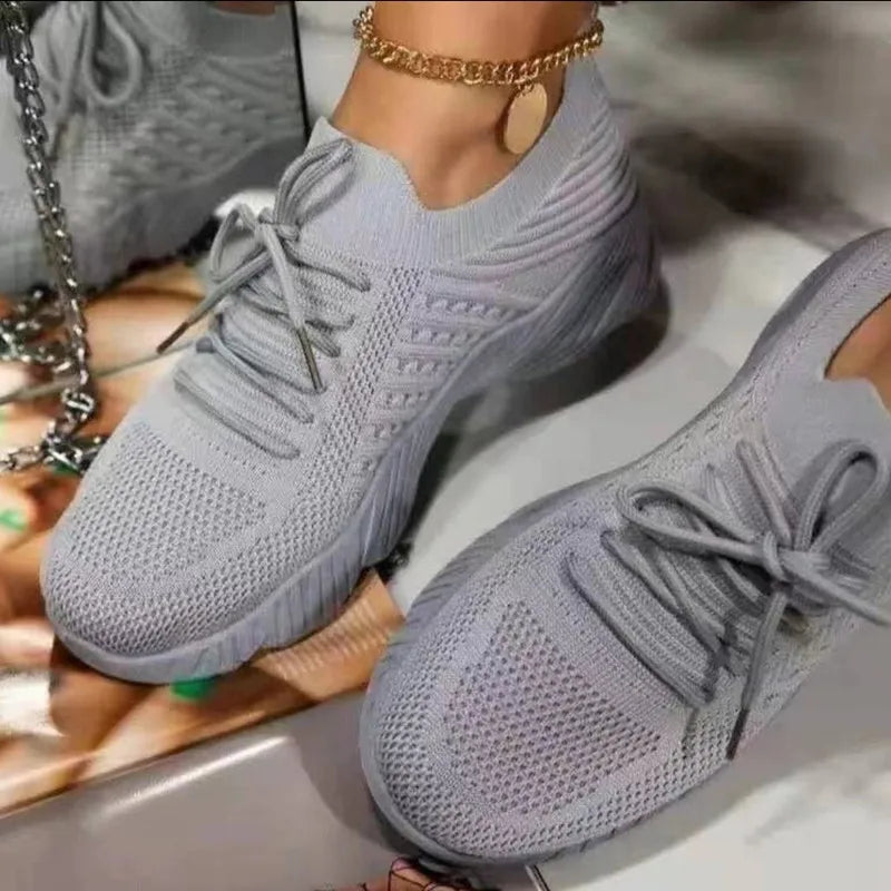 Breathable mesh sneakers