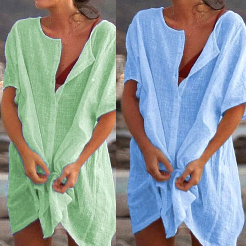 Comfortable wrap shirt